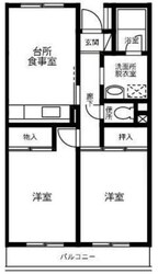 セントロ習志野の物件間取画像